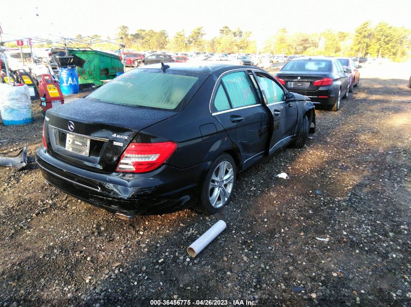 2013 MERCEDES-BENZ C-CLASS C 300 - WDDGF8AB4DG121760