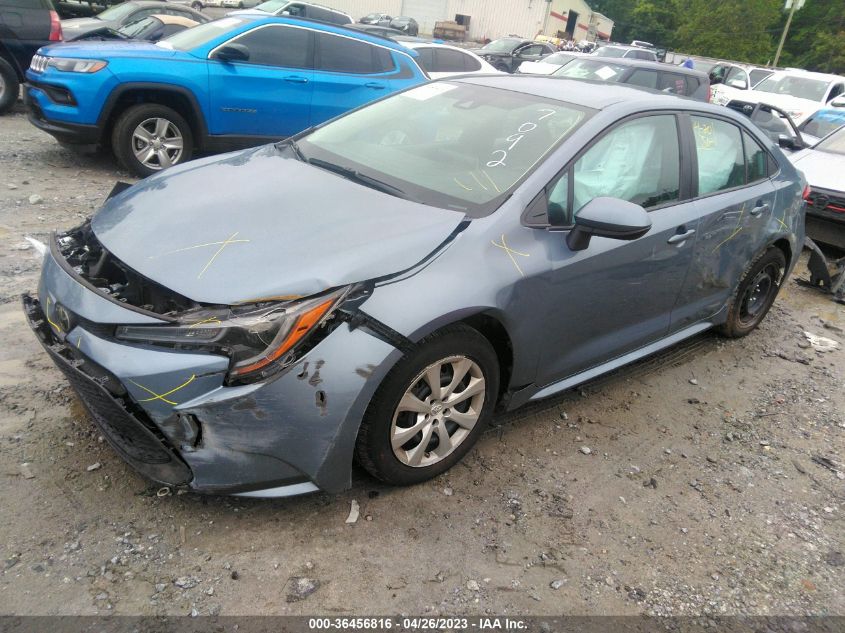 2021 TOYOTA COROLLA LE - 5YFEPMAE0MP187092