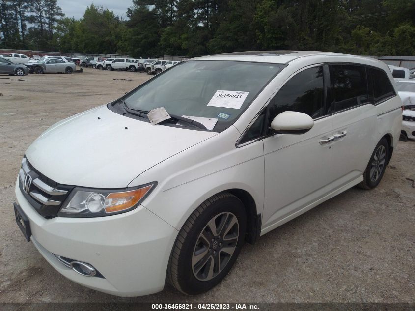 2014 HONDA ODYSSEY TOURING - 5FNRL5H96EB124975