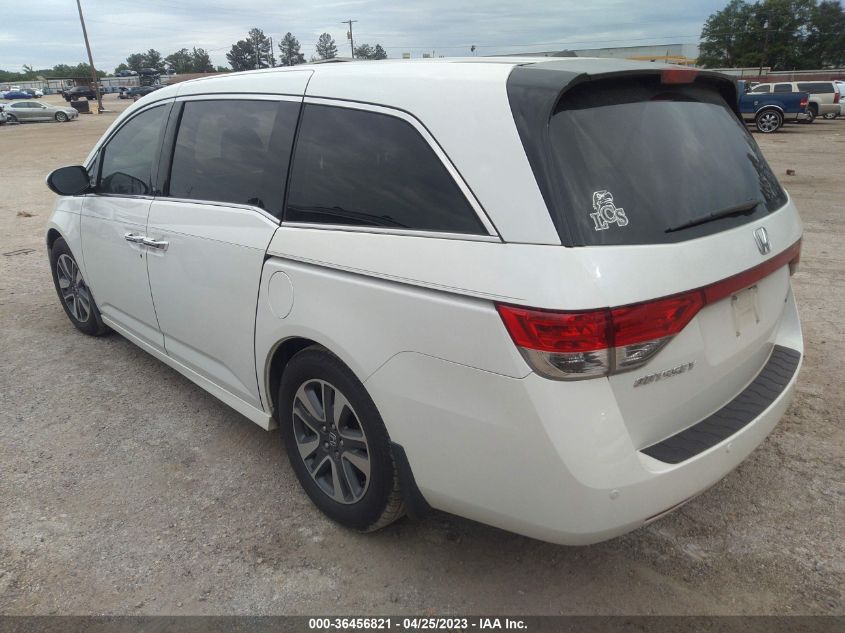 2014 HONDA ODYSSEY TOURING - 5FNRL5H96EB124975