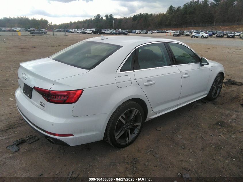 2017 AUDI A4 PREMIUM PLUS - WAUENAF48HN028194