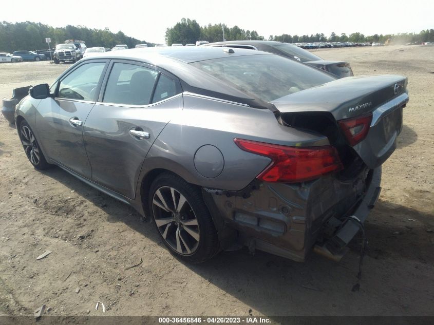 2018 NISSAN MAXIMA SV - 1N4AA6APXJC374119