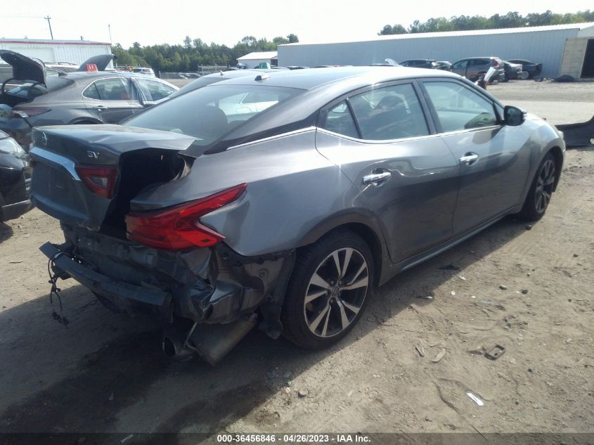 2018 NISSAN MAXIMA SV - 1N4AA6APXJC374119