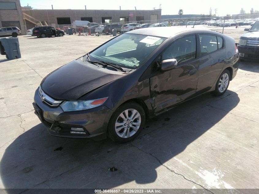 2014 HONDA INSIGHT EX - JHMZE2H74ES000728
