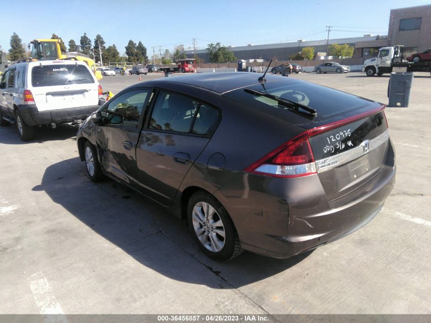 2014 HONDA INSIGHT EX - JHMZE2H74ES000728