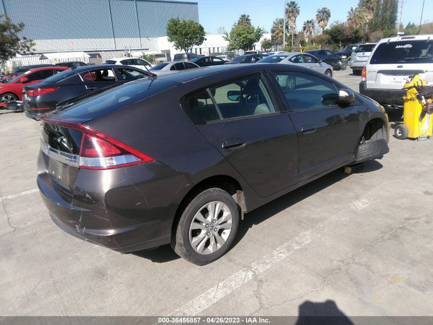 2014 HONDA INSIGHT EX - JHMZE2H74ES000728
