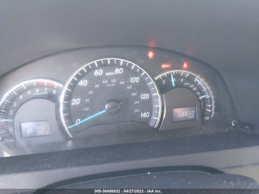 2013 TOYOTA CAMRY XLE - 4T1BK1FK8DU023456