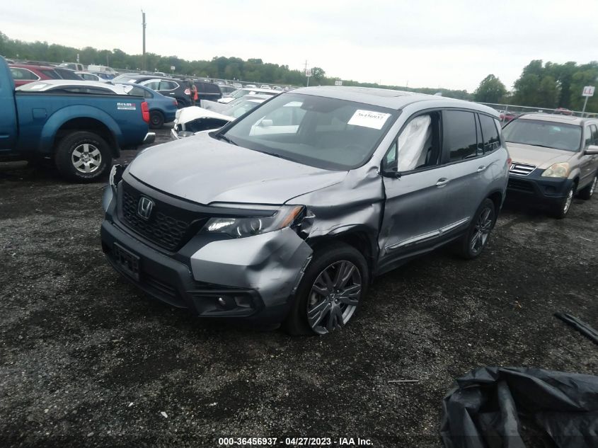 2020 HONDA PASSPORT EX-L 5FNYF8H59LB000763