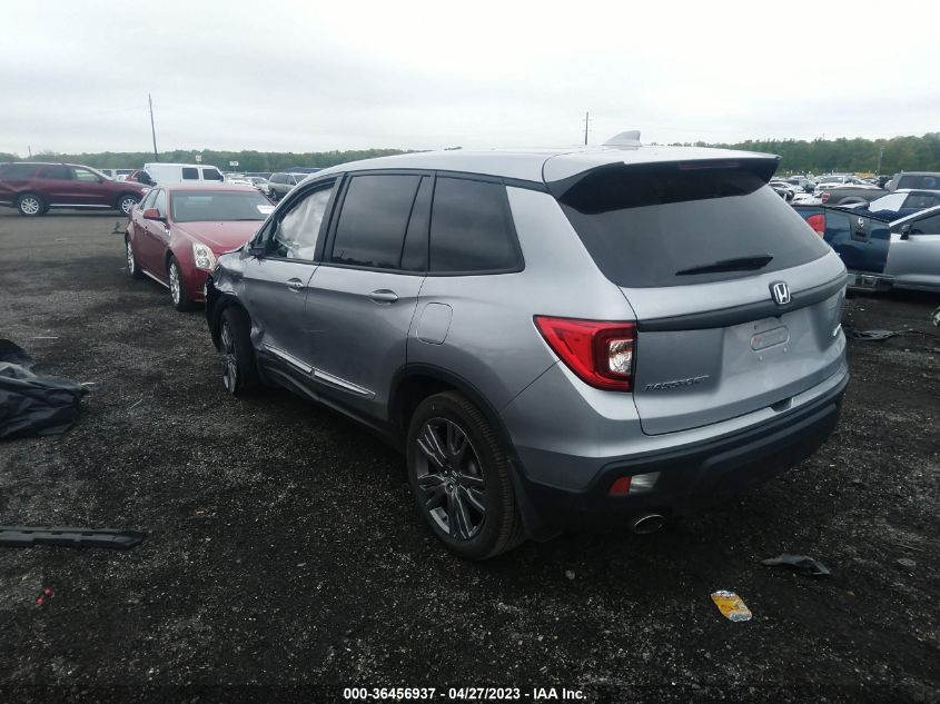 2020 HONDA PASSPORT EX-L 5FNYF8H59LB000763