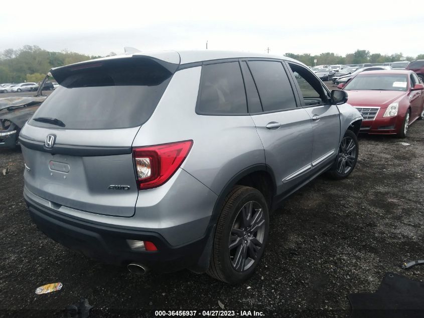 2020 HONDA PASSPORT EX-L 5FNYF8H59LB000763