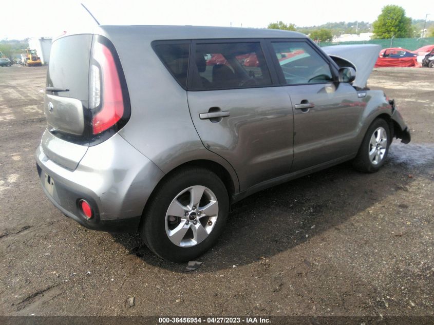 2019 KIA SOUL BASE - KNDJN2A23K7001820
