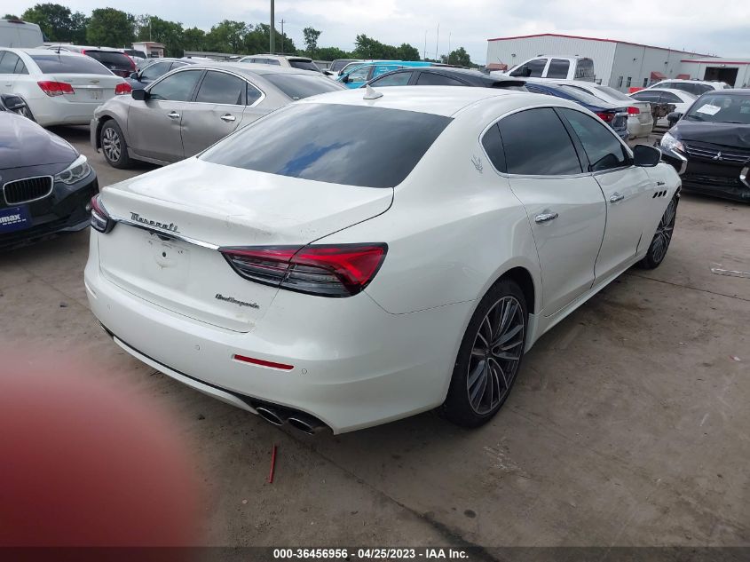 2022 MASERATI QUATTROPORTE GT ZAM56XPA8NX406968