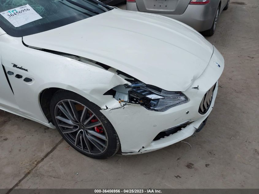 2022 MASERATI QUATTROPORTE GT ZAM56XPA8NX406968