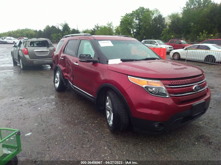 2013 FORD EXPLORER LIMITED - 1FM5K7F83DGA79517