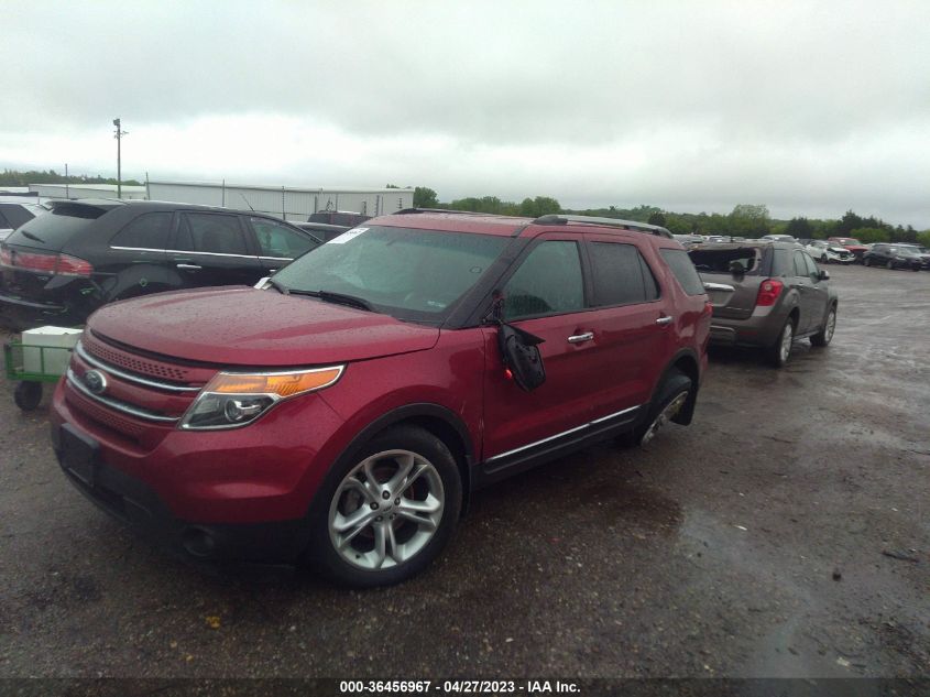 2013 FORD EXPLORER LIMITED - 1FM5K7F83DGA79517