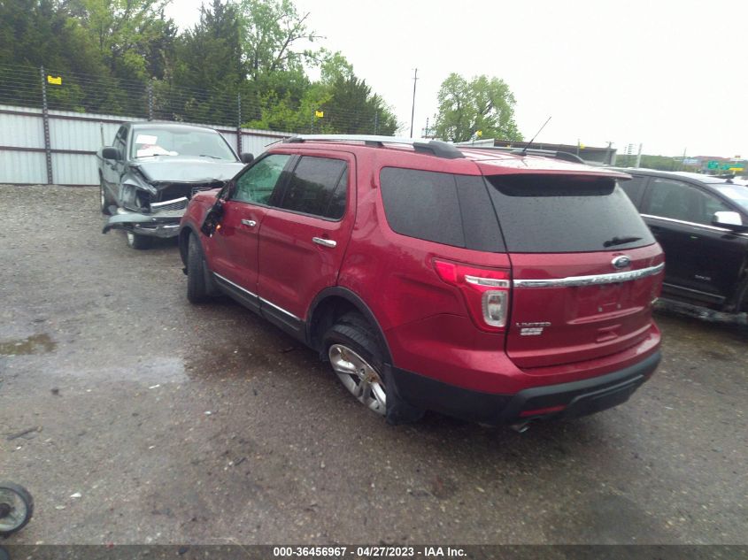 2013 FORD EXPLORER LIMITED - 1FM5K7F83DGA79517