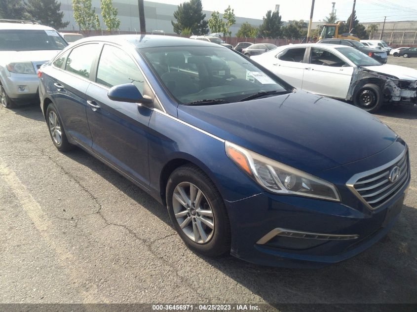 2015 HYUNDAI SONATA 2.4L SE - 5NPE24AF1FH017461