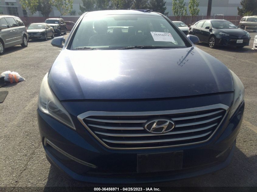 2015 HYUNDAI SONATA 2.4L SE - 5NPE24AF1FH017461
