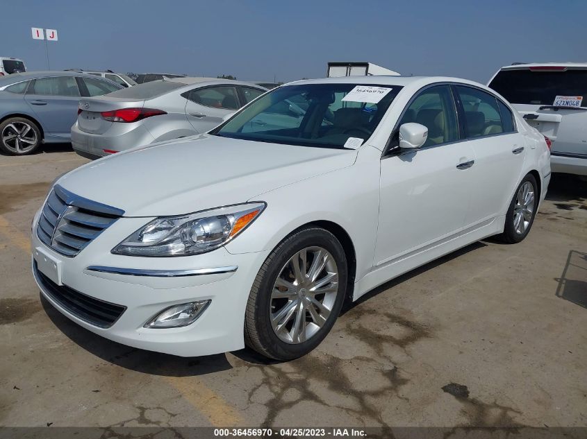 2013 HYUNDAI GENESIS 3.8L - KMHGC4DD5DU225776
