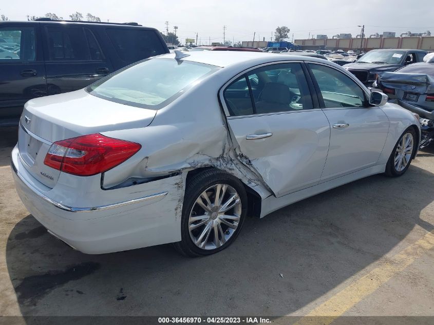 2013 HYUNDAI GENESIS 3.8L - KMHGC4DD5DU225776