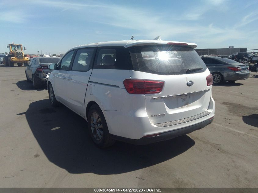 2020 KIA SEDONA L - KNDMA5C17L6659646