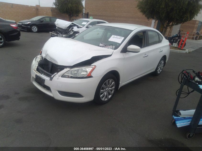 2015 NISSAN SENTRA SV - 3N1AB7AP2FY304046