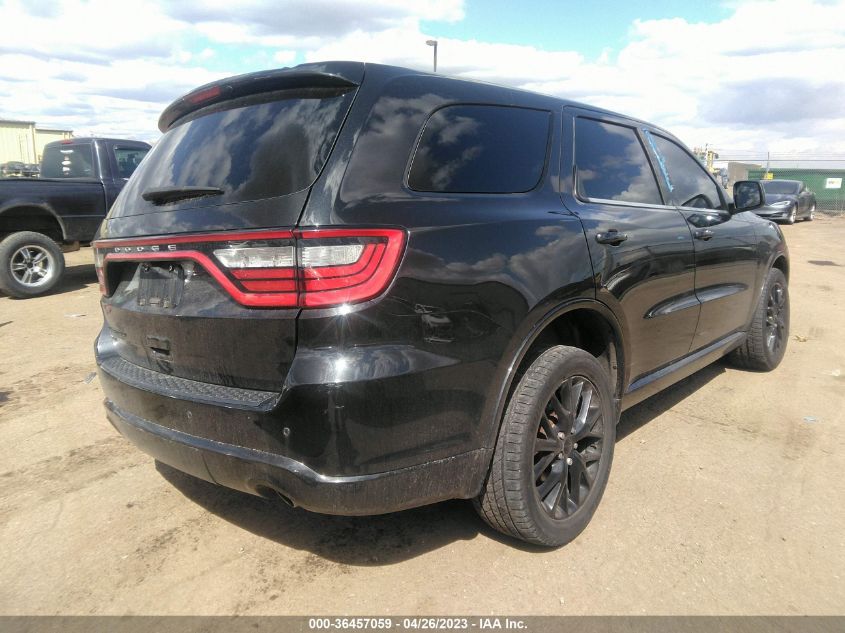 2016 DODGE DURANGO SXT - 1C4RDJAG9GC302313