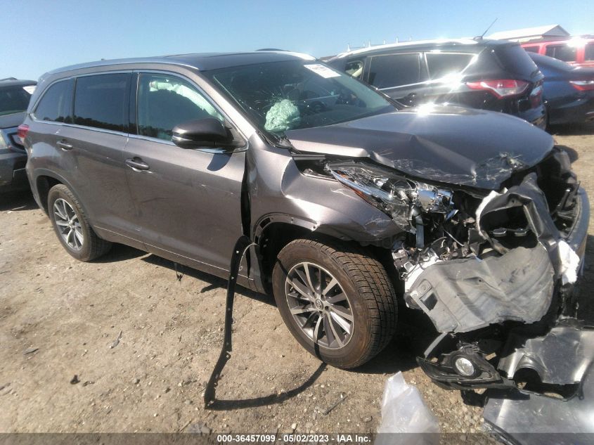 2018 TOYOTA HIGHLANDER SE/XLE - 5TDKZRFH8JS268051