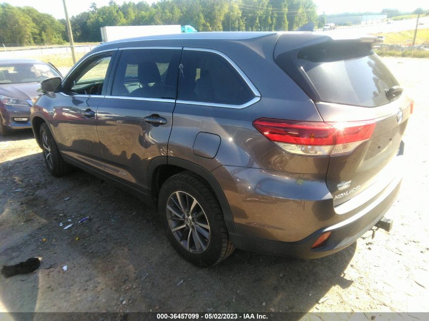 2018 TOYOTA HIGHLANDER SE/XLE - 5TDKZRFH8JS268051