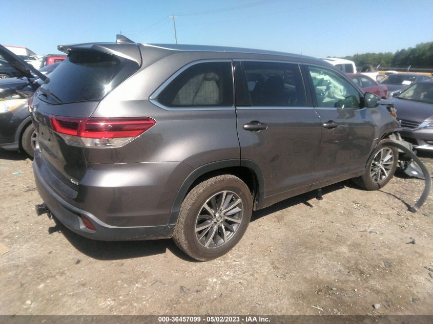 2018 TOYOTA HIGHLANDER SE/XLE - 5TDKZRFH8JS268051