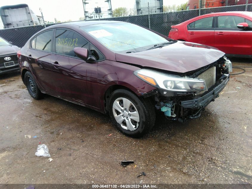 2017 KIA FORTE LX - 3KPFL4A76HE153389