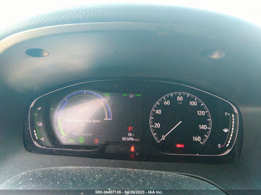 2022 HONDA INSIGHT EX - 19XZE4F59NE017560