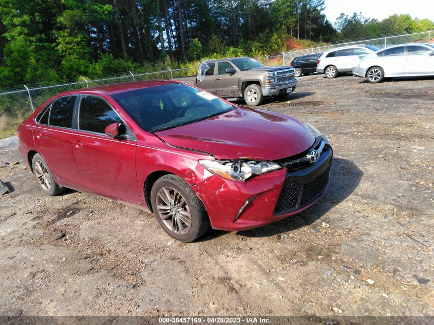 2017 TOYOTA CAMRY XLE/SE/LE/XSE - 4T1BF1FK6HU803871