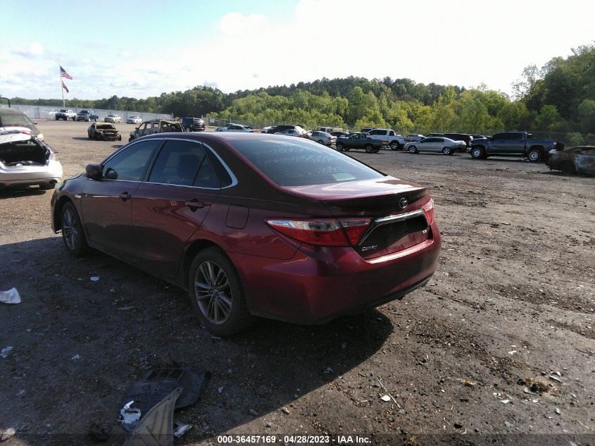2017 TOYOTA CAMRY XLE/SE/LE/XSE - 4T1BF1FK6HU803871