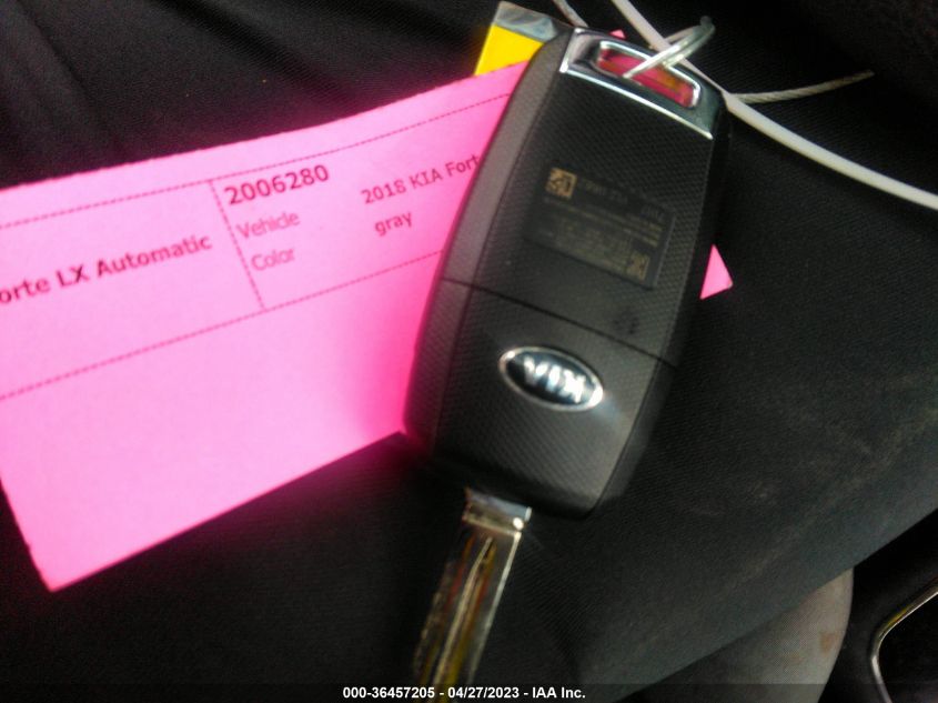 2018 KIA FORTE LX - 3KPFK4A75JE225479
