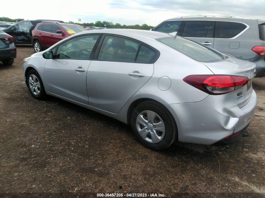 2018 KIA FORTE LX - 3KPFK4A75JE225479