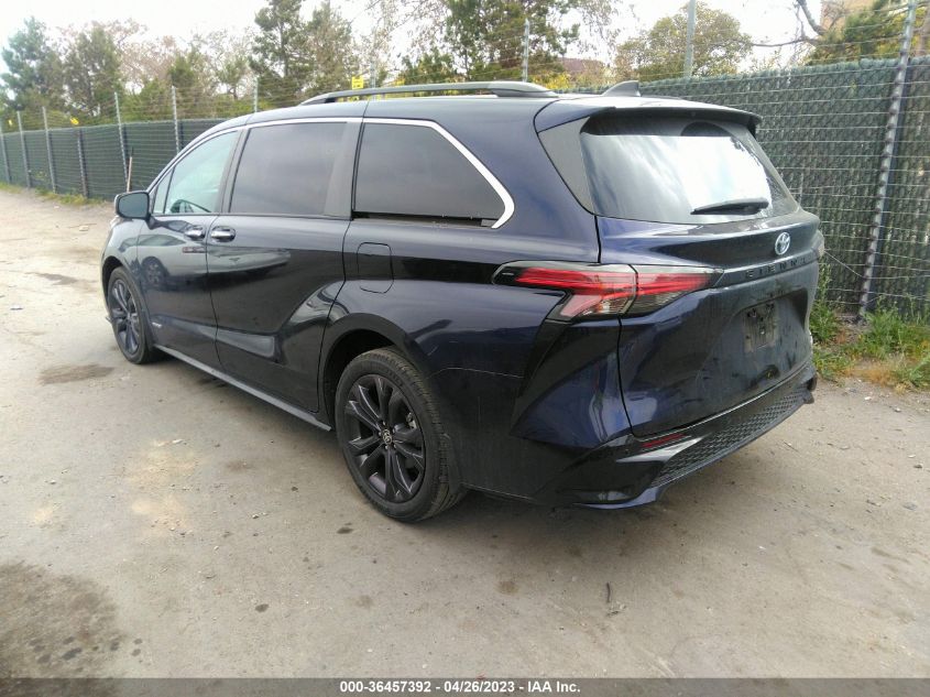 5TDDRKEC6MS035411 2021 TOYOTA SIENNA, photo no. 3