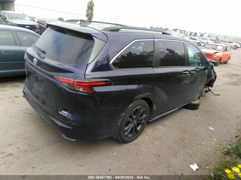 5TDDRKEC6MS035411 2021 TOYOTA SIENNA, photo no. 4