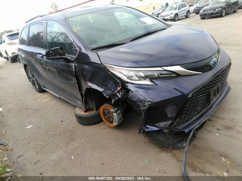 5TDDRKEC6MS035411 2021 TOYOTA SIENNA, photo no. 6