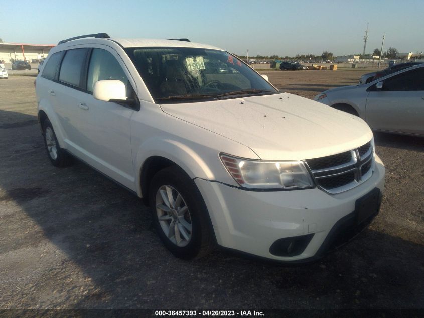 2017 DODGE JOURNEY SXT - 3C4PDCBG7HT531838