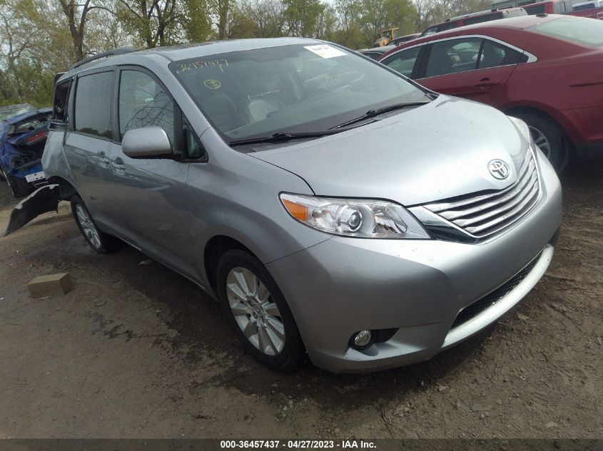 2015 TOYOTA SIENNA LTD/XLE/XLE PREMIUM - 5TDDK3DC0FS119836