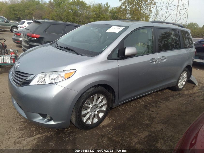 2015 TOYOTA SIENNA LTD/XLE/XLE PREMIUM - 5TDDK3DC0FS119836