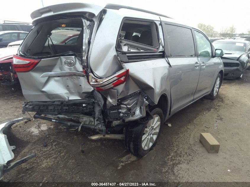 2015 TOYOTA SIENNA LTD/XLE/XLE PREMIUM - 5TDDK3DC0FS119836