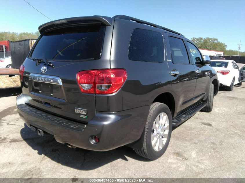2013 TOYOTA SEQUOIA PLATINUM - 5TDDW5G11DS074395