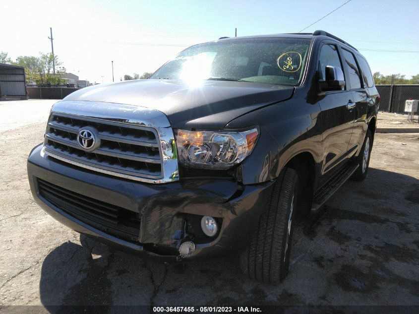 2013 TOYOTA SEQUOIA PLATINUM - 5TDDW5G11DS074395