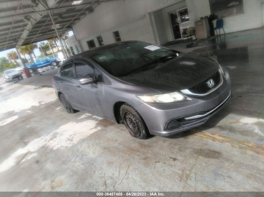 2015 HONDA CIVIC SEDAN LX - 19XFB2F53FE111788