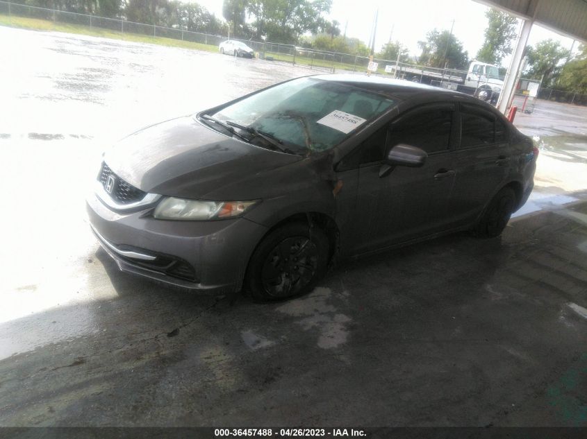 2015 HONDA CIVIC SEDAN LX - 19XFB2F53FE111788