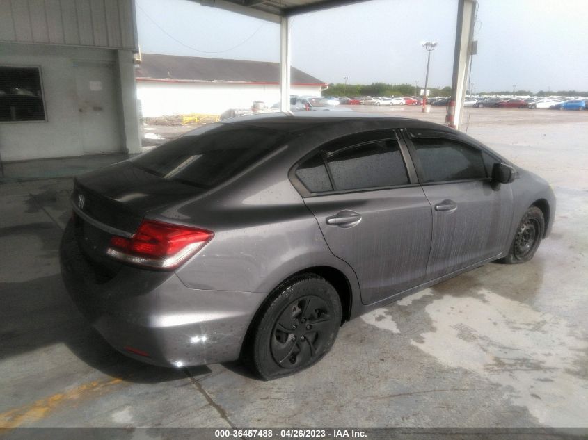 2015 HONDA CIVIC SEDAN LX - 19XFB2F53FE111788