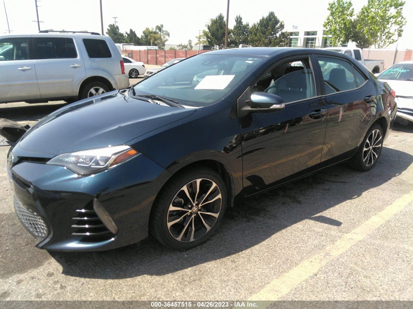 VIN 2T1BURHEXHC845845 2017 TOYOTA COROLLA L/LE/XLE/SE
