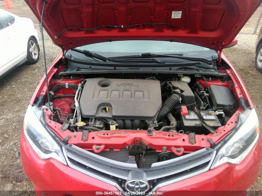 2016 TOYOTA COROLLA L/LE/S/S PLUS/LE PLUS - 2T1BURHE7GC698205